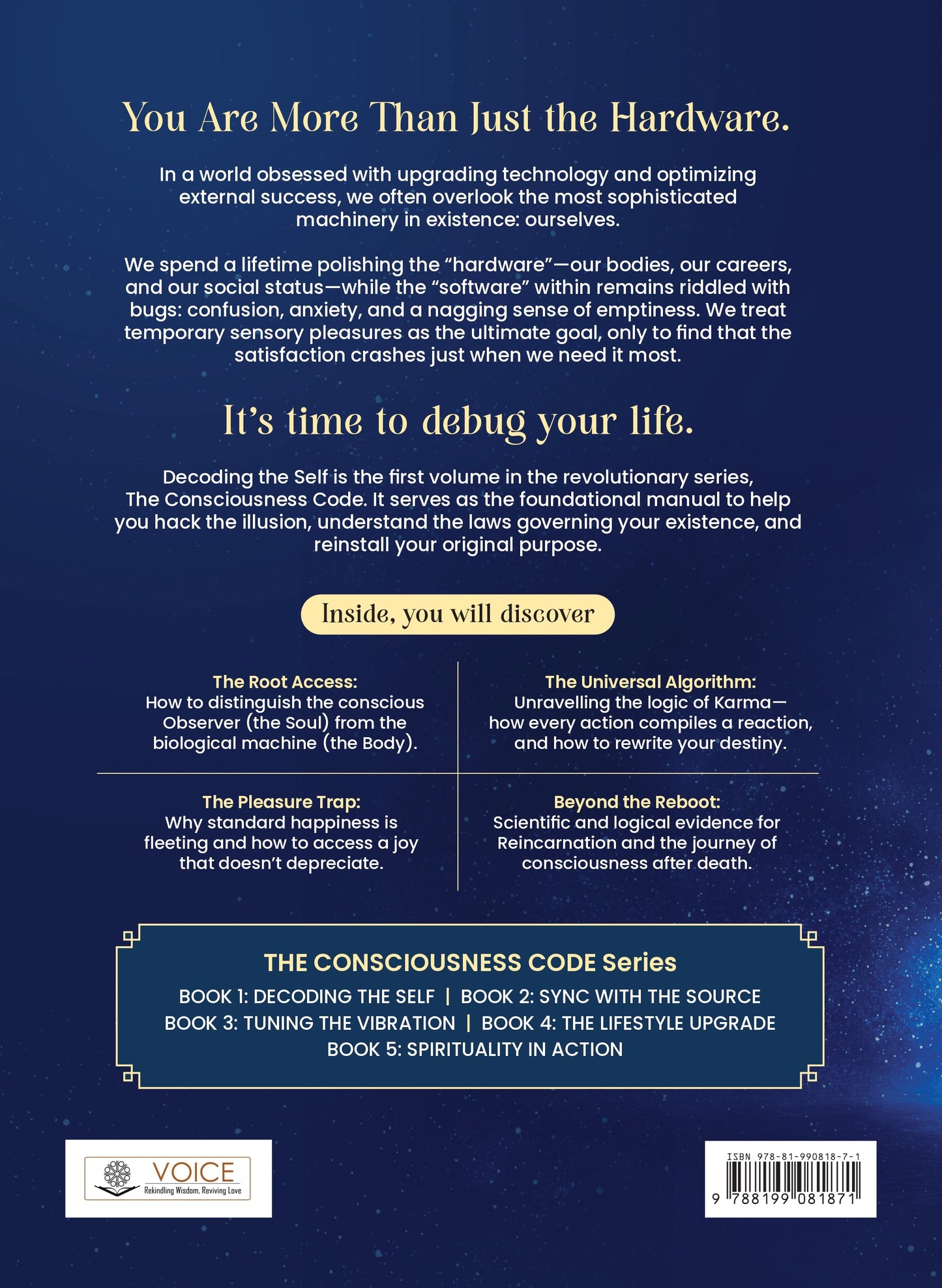 Decoding the Self (TCC Book 1) - Pre-Order